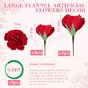 8 Pcs 5 ft Large Peony Giant Artificial Peony