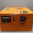 Worx 13 Amp Electric Leaf Mulcher, Leaf Shredder with High-Compression Mulching, Powerful & Compact Yard Waste Shredder, Corded, WG430