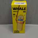 Drinking Cup with Whale Squirt - 2023 New Cute Whale Spray Water Cup, BPA Free Leak Proof Straw Cup Sippy Cups Kids Non Spill Water Bottle Weighted Straw Cups (350ml/Green)