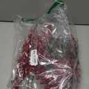 6 Pack Artificial Red Berry Stems 25.2 Inch, Long Christmas Red Berries Faux Red Berry Picks for Christmas Tree, Red Holly Berry Branches for Christmas Floral Arrangements Vase Decorations