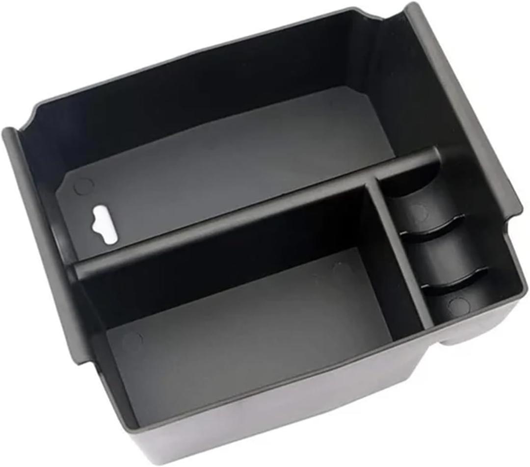 Fit for Jeep Wrangler JK 2011-2017,Car Center Console Organizer,Car Armrest Storage Box,Center Console Tray,Car Armrest Tray (Black)