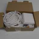 Cell Phone Booster for Home Office, Up to 7000 Sq.Ft, Cell Phone Signal Booster for Band 66/2/4/5/12/17/13/25,Boost 5G 4G LTE 3G Data for All U.S. Carrierst, FCC Approved (gray)