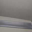 Happybuy PVC Strip Curtain, 84" Height x 38" Width, 0.08" Thickness, 6PCS Clear Plastic Door Strips with 50% Overlap, Freezer & Cooler Curtain for Warehouse Doors, Walk-in Freezers