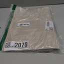 Leetaltree Beige Placemats Set of 6 - Heat Resistant Non-Slip Place mats for Dining Table, Washable Durable PVC Vinyl Woven Table Mats(Beige, 6)