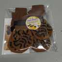 Double Sides Non-Slip Dog Socks to Prevent Licking Paws - Strong Traction for Paw Protector, Senior Dogs, Hardwood Floors, Dog Booties with Grippers - Size Large (Large(Pack of 4)) Caramel