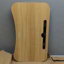 Mind Reader Lap Desk Laptop Stand, Bed Tray, Folding Legs, Couch Table, Portable, MDF, 23.25" L x 13.75" W x 10.5" H, Beige