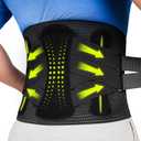 aoFIT Back Brace for Lower Back Pain Relief with 360-Degree Biochemical Hug Support, Back Support Belt for Men and Women, Soft Breathable Fabric Lumbar Support for Herniated Disc, Sciatica XL, X-Large