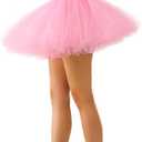 Spooktacular Creations Women Tutu Skirt Costume Adult Halloween Tutus for Halloween Costume Cosplay Party (Pink)