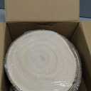 8pcs Wood Slices for Centerpieces 8-9inchs-Christmas Rustic Wood Circles Wedding Table Decor-Unfinished Baby Shower Wood Rounds for DIY Crafts