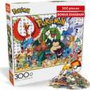 Buffalo Games - Pokmon - Fan Favorites - 300 Piece Jigsaw Puzzle for Adults - Vibrant Jigsaw Puzzles with Oversized Pieces - Finished Size 21.25 x 15.00