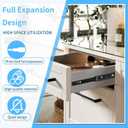 Soft Close Drawer Slides 1 Pair Full Extension 12 14 16 18 20 22 24 inch Side Mount Pull Out Kitchen Cabinet Rails Bracket Replacement Ball Bearing Tracks kit Guide Runner 100 LB Capacity