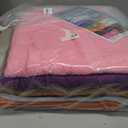 Towel and Linen Mart 100% Cotton 6 Pack Bath Towel Set, Quick Dry, Super Absorbent, Light Weight, Soft, (27 x 54 Pack of 6) (27 x 54 6 Pack, Plum, Pink, Beige, Grey, White, Peach)