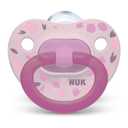 NUK Orthodontic Pacifier Value Pack (0-6 Month, Pink)
