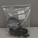 Double Dog Leash, Dual Dog Leash, 360 Swivel Tangle Free Bungee Walking Training for Large Medium Dogs, Shock Absorbing Bungee Reflective for Two Dogs, 18~120 lbs, Black