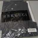 Rekucci Women's Comfort Wide Leg Pull-On Pant