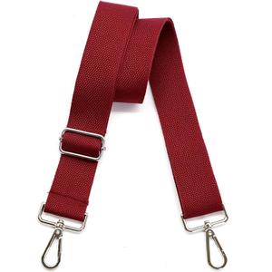 Purse Strap, Extra-Long 55" Adjustable Duffle Bag Shoulder Straps  Replacement for Crossbody, Messenger, Handbags & Travel Luggage Bags(Burgundy Bag Strap)