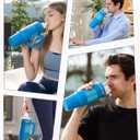 Tumbler Adapter for Stanley, Lid Adapter Compatible with Flavor Cartridges, Fits Stanley Quencher 30oz & 20oz H2.0 FlowState Tumblers, Leak Proof Lid Replacement (Azure)