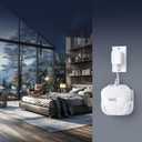 Wall Mount Holder for eero 7 Mesh Router & Extender  Secure Mounting Bracket with Cable Management for Dual-Band Wi-Fi 7 Routers & Smart Home Systems  Effortless Installation, Space-Saving (1 Pack)