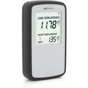 Airthings Corentium Home Radon Detector 223 Portable, Lightweight, Easy-to-Use, (3) AAA Battery Operated, USA Version, pCi/L