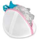 Whitmor Mesh Bra Wash Bag White