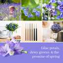 6 PCS Scented Taper Candlesticks 10 Inch Bluebell Scented Candle Aromatherapy Candles Gift Set Gradient Colored Candles for Home Decor Kitchen Decor Wedding Decorations