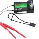 FLYSKY FS-iA10B Receiver 2.4G 10Channel PWM Output with PPM Compatible for FS I6 I10 I6S I6X Transmitter (iA10B)