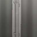 Reinforced 100 Extra Wide Dog Gate Indoor Doorway, 33 Tall Retractable Baby Gate No Bottom Bar, 8.33ft Outdoor Pet Gates for Wide Openings, Anti-Scratch Durable Mesh Gates for Kids or Pets, White