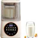 Joydeem JD-J03 Cooking Blender with Soundproof Shield, Silent Hot Cold Blender for Soy Milk & Juice, 8-Speed and Temperature Control, 12H Preset, 1100ml, White