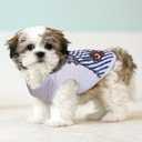 XXS Dog Clothes for Small Dogs: Mesh Doggie Shirts with Cute Patterns, Small Dog Clothes for Girls Fit for 1-2lb Pet T-Shirts, 4 Pack Puppy Clothing for Summer