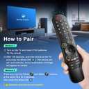 Magic Remote for LG-Smart-TV-Remote-Control-Replacement with Pointer and Voice Function,Compatible with LG 2021/2022/2023/2024 UHD OLED QNED NanoCell 4K 8K Smart TV