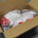 Christmas Lighted Dog Decoration Pre-lit 3D Glittered Fluffy Puppy Battery Operated Lighted Up Standing Ornament Outdoor Indoor Christmas Decoration for Home Lawn Yard Garden Display