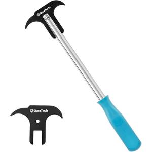 DURATECH Seal Puller with Extra Blade, Heat Treated Steel, Dual Hook Tips for Oil and Grease Seals Removal