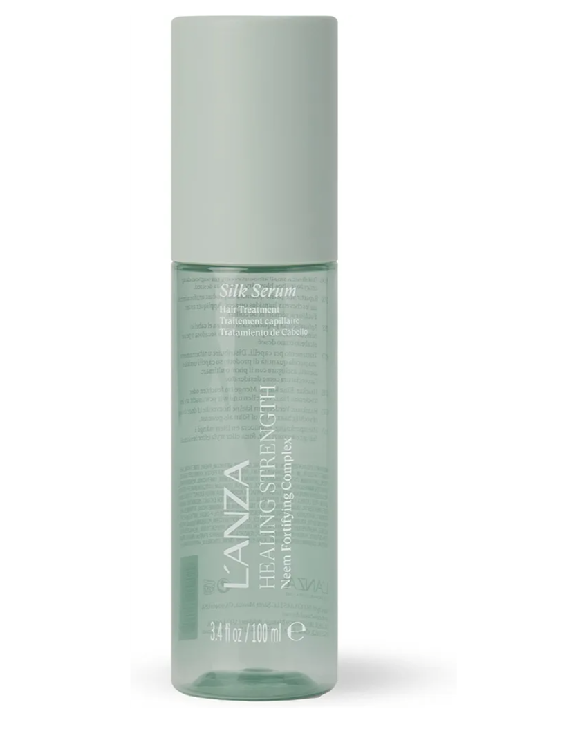 L'ANZA Healing Strength Singles & Kit, Silk Serum Strengthening Hair Treatment, Detangler Spray, Repairs Damage, UV & Heat Protection, Smooths Split Ends, Glossy Shine, Anti Humidity, Sulfate Free