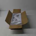 Under Sink Organizer, 2 Tier Under Sink Organizers and Storage, Adjustable Height, Slide Out Metal Cabinet Organizers, Pull Out Cabinet Storage Drawer Shelf for Kitchen Bathroom White, 1 Pack