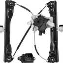 Front Driver Side Power Window Regulator (7 Pins) Fit for 2011-2015 Chevrolet Chevy Cruze, 2016 Chevy Cruze Limited, with Auto Up and Down, with Motor, 748-974, Front Left