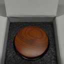 54mm Espresso Distribution Tool Stainless Steel Adjustable Rosewood Coffee Distributor Compatible with Breville Espresso Machine Accessories (53.35mm)