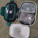 Electric Lunch Box Food Heater for Work, FAST HEATING Food Warmer for Car Truck Travel with 2 Stainless Steel Containers 1.5 Liters Potable Self Heating lunch Box for Adult lonchera elctrica porttil