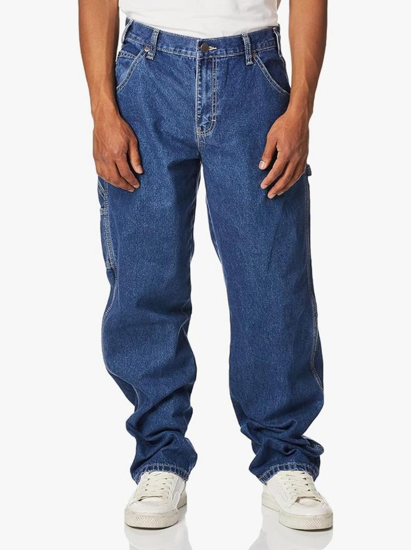Dickies Mens Relaxed Straight-fit Carpenter Jean, 44Wx34L