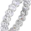 Amazon Essentials 14K Gold Plated Cubic Zirconia Stackable Statement Ring, Size: 10