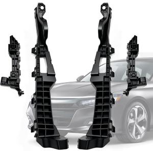 4pcs Front Headlight and Bumper Bracket Mount Support Retainer Kit Fit for Honda Accord 2018-2020 EX/EX-L/LX/Sport Left and Right #71190-TVA-A00, 71198-TVA-A01