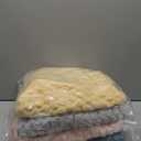 REDKISS 4 Pack Microfiber Bath Towels - Extra Large, Super Absorbent, Quick Dry Waffle Towels Set for Bathroom, Spa, Gym, and Travel - Luxury, Plush, 4 Multicolor (Pink+gray+yellow+blue)