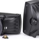 Yamaha Audio NS-AW150W 2-Way Indoor/Outdoor Speakers (Pair, White)