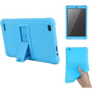 Portable Electronic Device Cover, Tablet Case for onn 7-inch Tablet Model: 100015685 / 100005206 / 100026191 (Blue), Shockproof Silicone Case Cover with Kickstand