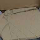 HChengkikz Leather Seat Covers, Breathable and Waterproof Napa Leather Car Seat Cover, Universal Interior for Cars, Sedans, SUVs, Vans, Trucks (Front Seat, Beige)