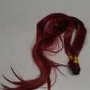 Burgundy Bundles Human Hair Straight Bundles 34 Inch #99J Wine Red Bundle Human Hair Extensions Unprocessed Virgin Remy Hair 1 Bundle 50 Gram Per Bundle