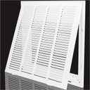 16 x 16 Inch Return Air Vent Cover for Wall Ceiling,Steel AC Return Air Filter Grille Fits Duct Opening 16 x 16, HVAC Vent Cover Grill,Holds 1" Air Filter