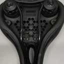 Velmia Bicycle Saddle - Comfortable Saddle for Men and Women - 3 Zone Concept - Waterproof Bicycle Seat with Ergonomic Design