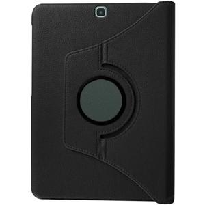 Tablet Cover for Samsung Galaxy Tab S2 9.7 SM-T810 T813 T815 T817 T818 T819(2015 Release),Folio Stand Lightweight Leather Case for Samsung Galaxy Tab S2 9.7" T810 T815C (Ro-Black)