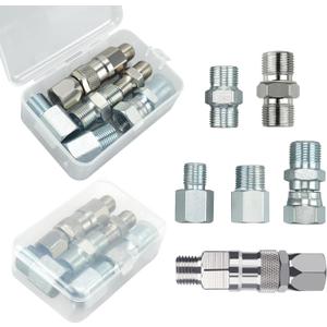 6Pcs Sprayer Joint Set Spray Gun Swivel Joint and Paint Hose Connector Accessories for Airless Paint Sprayer
