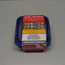 GoodCook Meal Prep 3 Cup Square, 20-Piece, Blue, Made without BPA